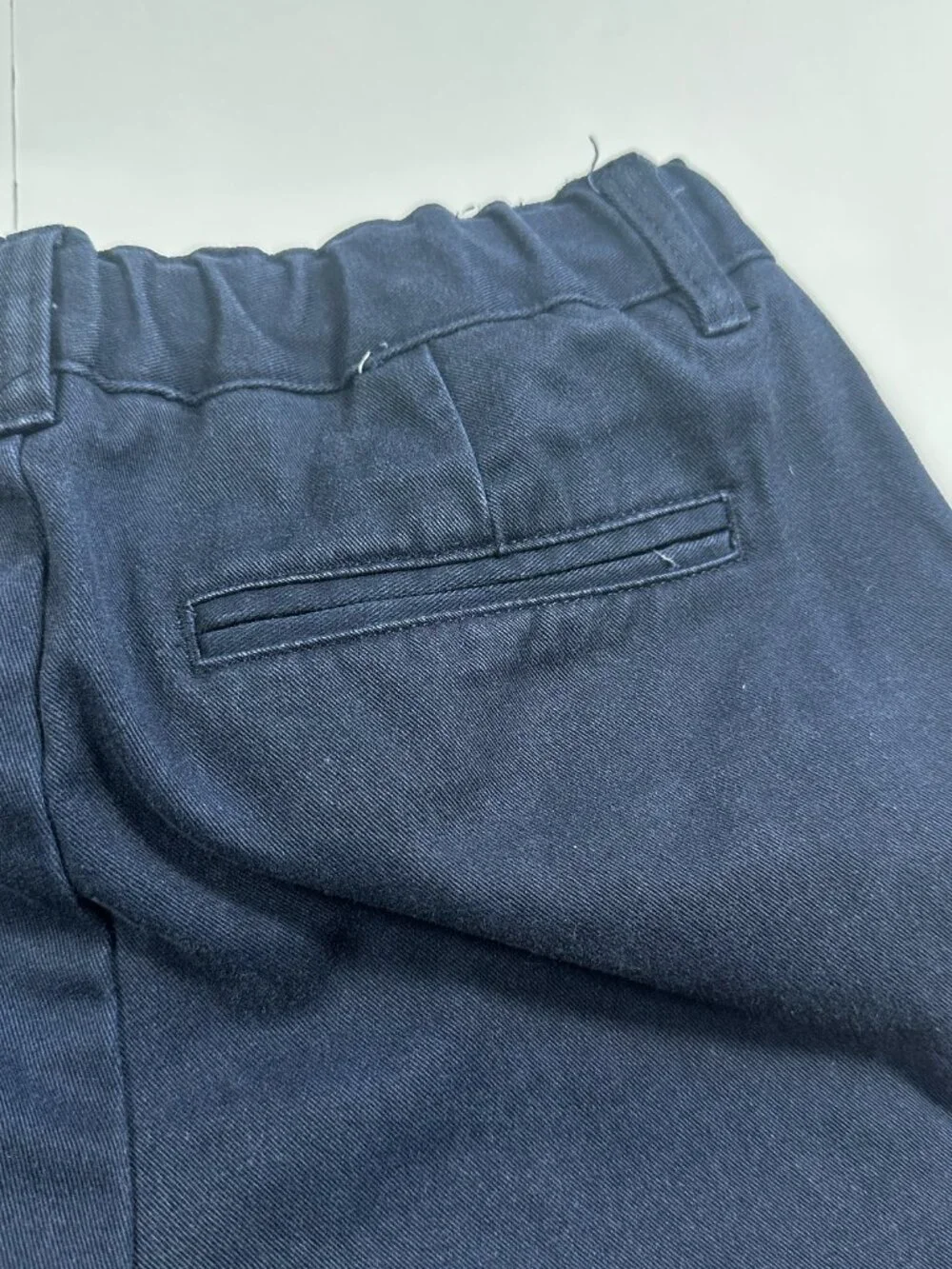 French Toast Flat‎ Front Pants Boys Size 18 Dark Navy Blue, Pre-Owned